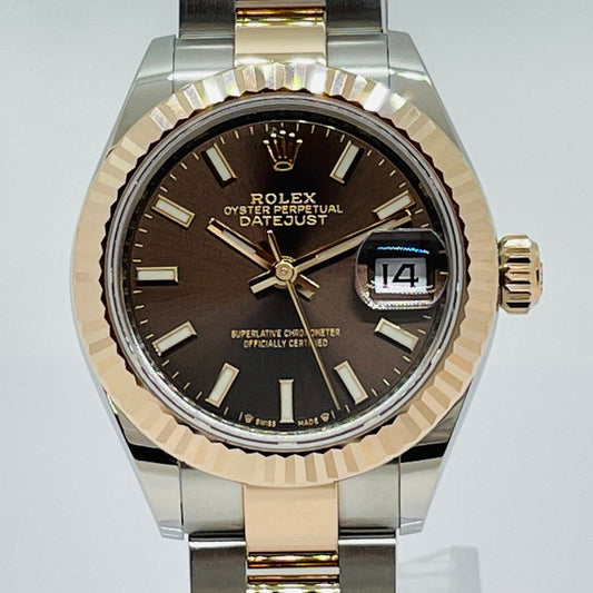 Pre-Owned Rolex Datejust 279171 Chocolate Oyster Bracelet November 2022