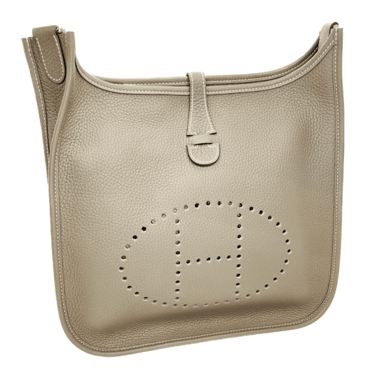 Pre-Owned Hermes Evelyn PM Torillon Clemence Etoup Gold Hardware U Engraved