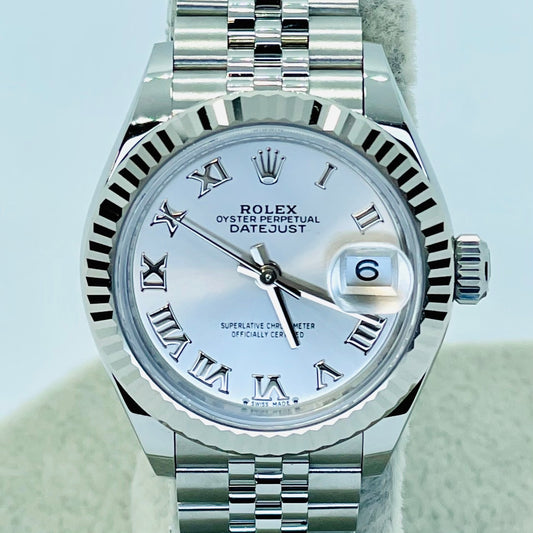 Pre-Owned Rolex Datejust 28 279174 Silver Jubilee Breath