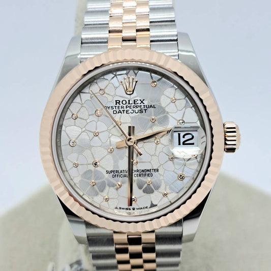 Pre-Owned Rolex Datejust 278271 Floral motif