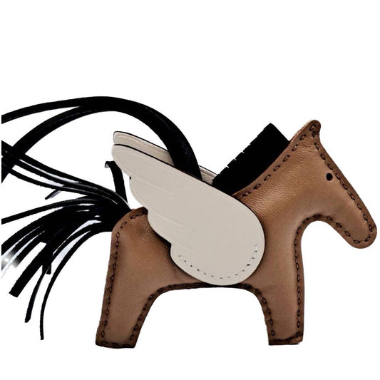 Pre-Owned Hermes Rodeo Pegasus Bag Charm U Engraved