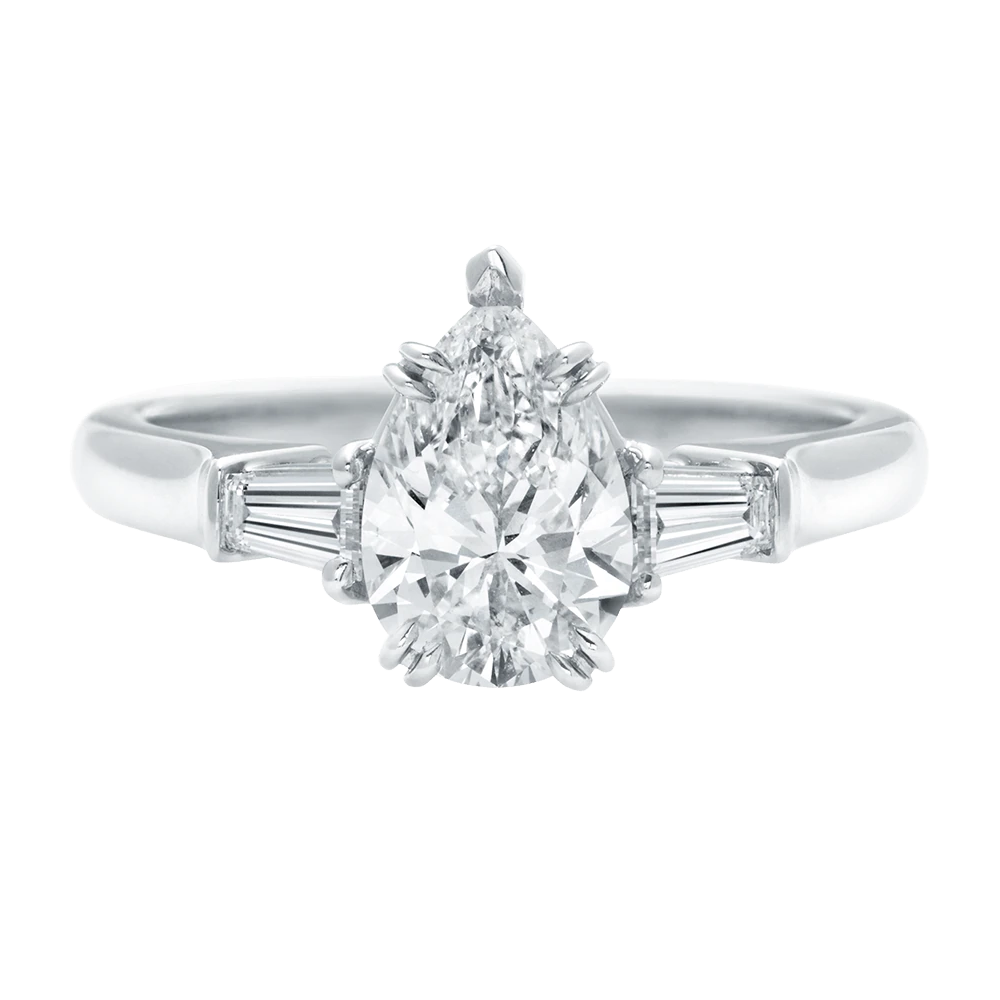 Pre-Owned Harry Winston Pear Shape Classic Ring