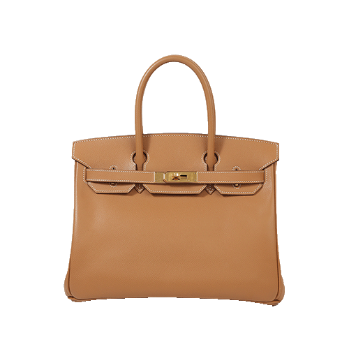 Pre-Owned Hermes Birkin 30 Natural Epson Gold Hardware Used Good Condition
