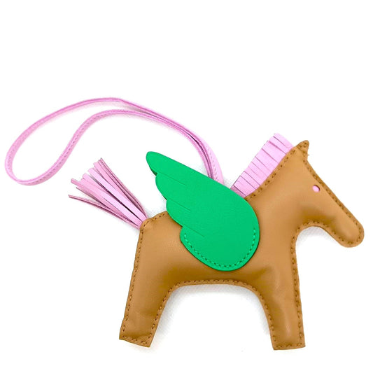 Pre-Owned Hermes Rodeo Charm Pegasus MM B engraved