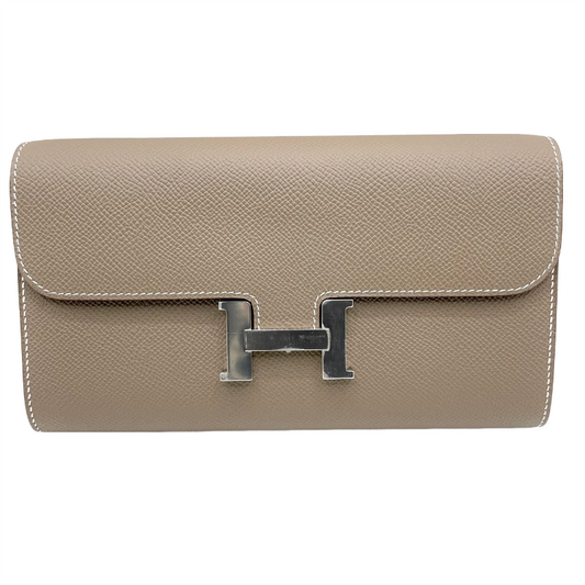 Pre-Owned Hermes Constance Toogo Epson Etoup Silver Metal Fittings B Engraved