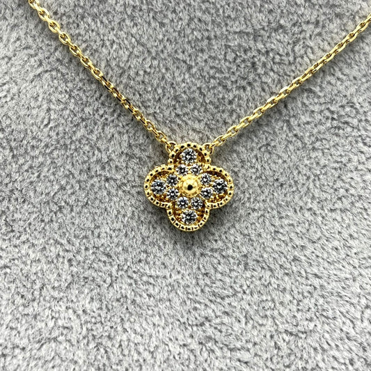 Pre-Owned Van Cleef & Arpels Vintage Alhambra VCARA45300 Yellow Gold