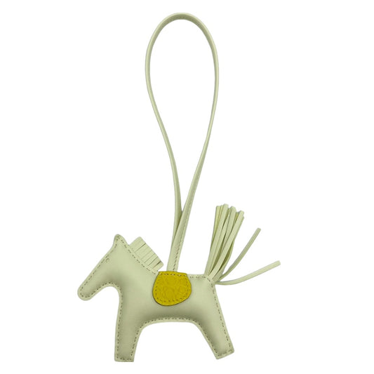 Pre-Owned Hermes Rodeo Touch Bag Charm PM B Engraved