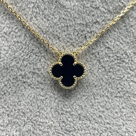 Pre-Owned Van Cleef & Arpels Vintage Alhambra VCARA45800 Onyx