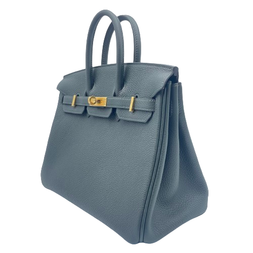 Hermes Birkin 25 Verfonse Togo Gold Hardware u는 새겨 져 있습니다
