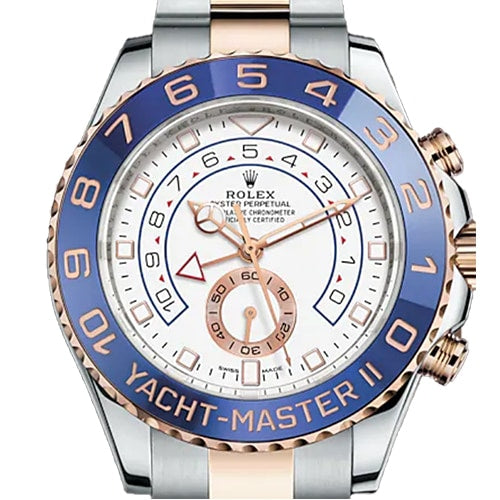 Pre-Owned Rolex Yachtmaster II 116681 White