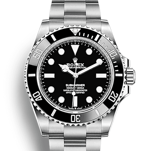 Pre-Owned Rolex Submariner Non-Date 124060 Black