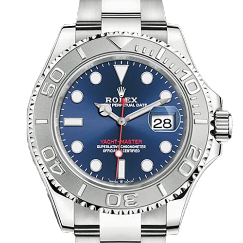 Pre-Owned Rolex Yachtmaster 126622 Oyster Bracelet Blue