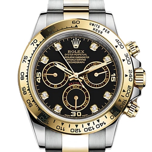 Pre-Owned Rolex Daytona 116503G Diamond Black