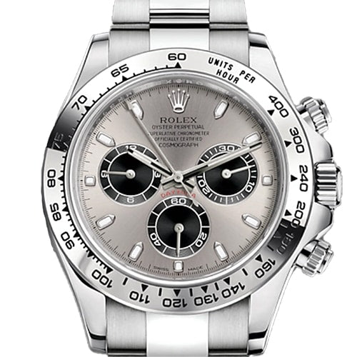 사전 소유 롤렉스 데이토나 116509 굴 팔찌 강철 및 검은 색