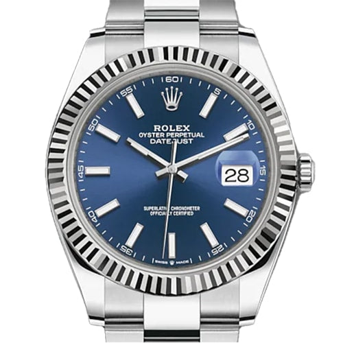 Pre-Owned Rolex Datejust 126334 Bright Blue