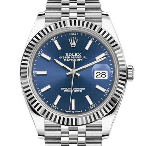 Pre-Owned Rolex Datejust 126334 Bright Blue