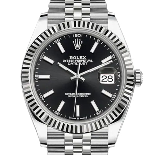 Pre-Owned Rolex Datejust 126334 Bright Black