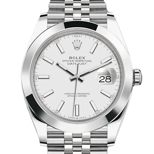 Pre-Owned Rolex Datejust 126300 White
