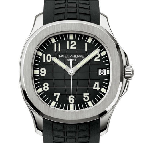 Pre-Owned Patek Philippe Aquanaut 5167A-001 Black Embossed