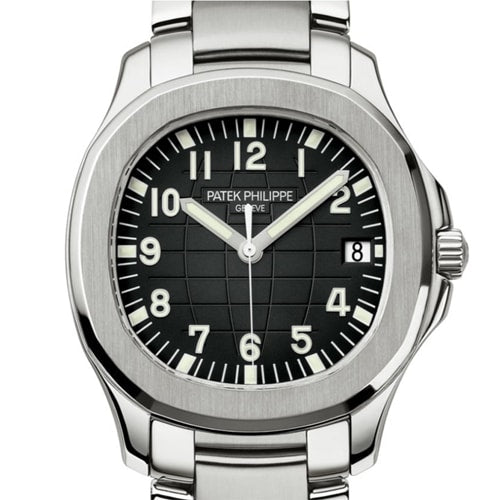 Pre-Owned Patek Philippe Aquanaut 5167/1A Black Embossed