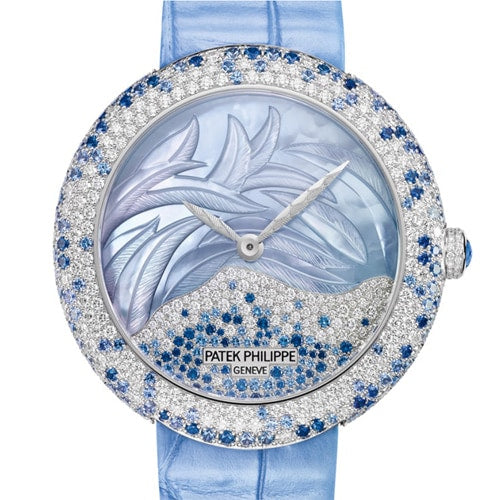 Pre-Owned Patek Philippe Calatrava 4899/901G-001 White Gold Diamond