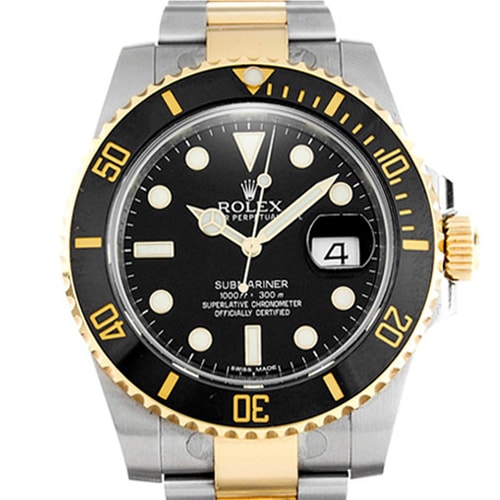 Pre-Owned Rolex Submariner Date Combi 116613LN