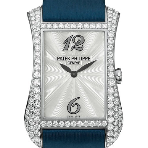 Pre-Owned Patek Philippe Gondoro 4972G White Gold Diamond