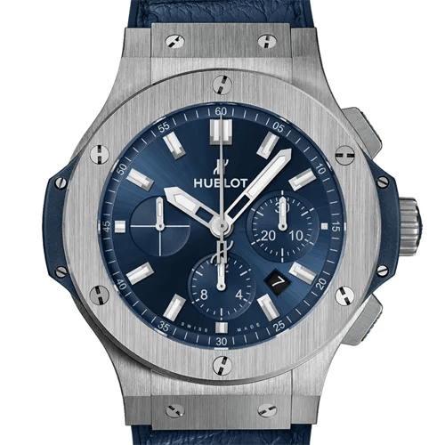 Pre-Owned Hublot Big Bang Steel Blue 301.SX.7170.LR