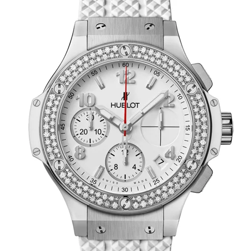 Pre-Owned Hublot Big Bang Steel White Diamond 342.SE.230.RW.114