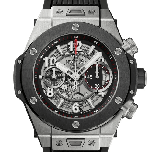 사전 소유의 Hublot Big Bang 411.nm.1170.rx