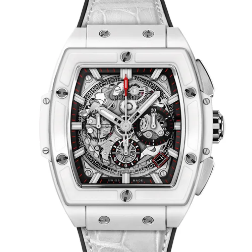 Pre-Owned Hublot Spirit of Big Bang White Ceramic 641.HX.0173.LR