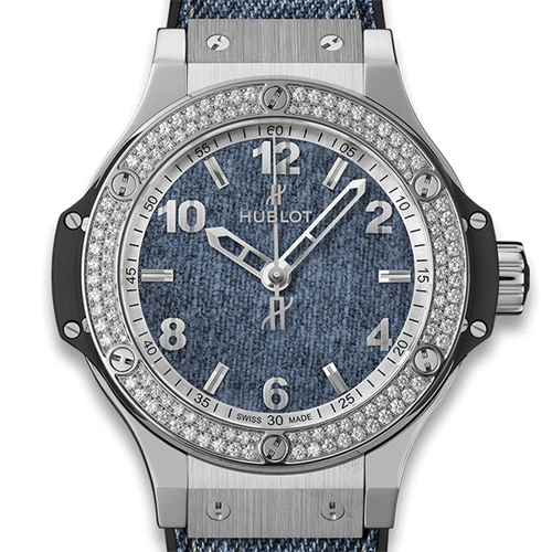 Pre-Owned Hublot Big Bang Jeans Diamond Japan Limited Model 361.SX.2710.NR.1104.JEANS