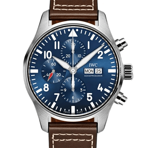 사전 소유의 IWC 파일럿 시계 크로노 그래프 "Petit Prince"IW377714