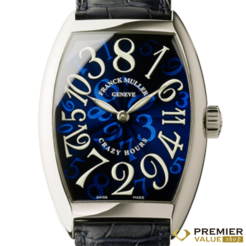 Preowned Franck Muller Tonow Carbex Crazy Hours 7851CH