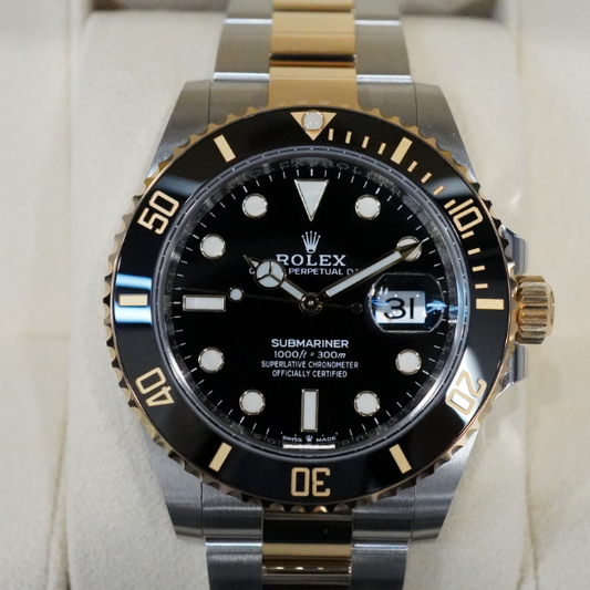 Pre-Owned Rolex Submariner 126613LN Oyster Bracelet Black