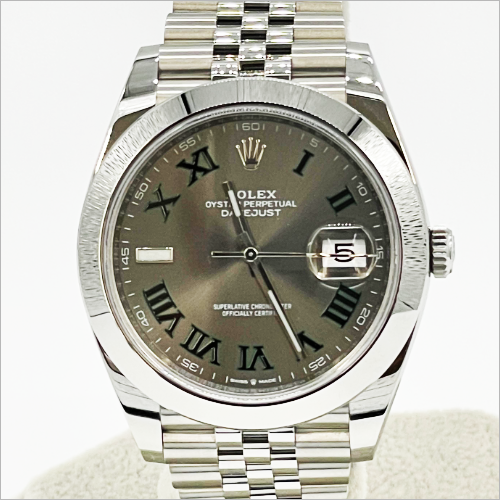 Pre-Owned Rolex Datejust 126300 Jubilee Bracelet Slate 2021 Gallery