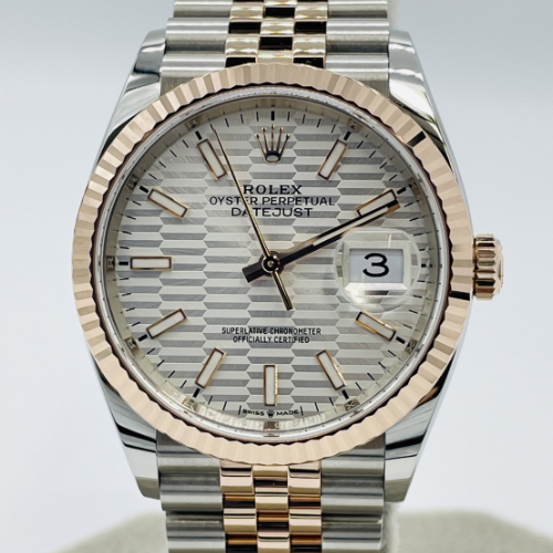 Pre-Owned Rolex Datejust 36 126231 Silver Fluted Motif