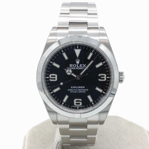 Pre-Owned Rolex Explorer I 214270 Black 369 2021 Gallery