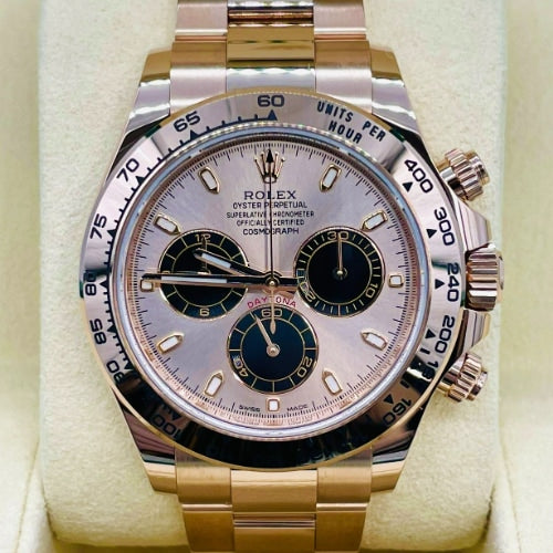Pre-Owned Rolex Daytona 116505 Sundust & Black 2021 Gallery