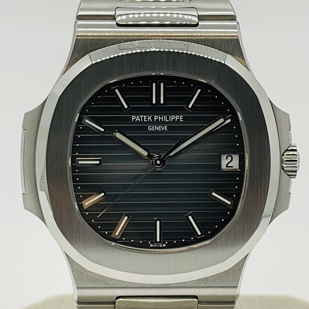 プレオウンド パテックフィリップ ノーチラス 5711/1A?010 ステンレススチールブラックブルー 2018