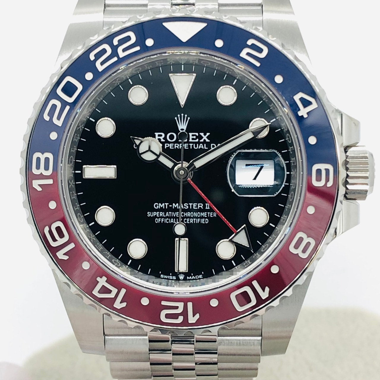롤렉스 GMT 마스터 II 126710BLRO JUBILEE BRACELLE BLACK PEPSI 40mm