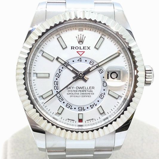 Pre-Owned Rolex Sky Dweller 326934 White 42mm