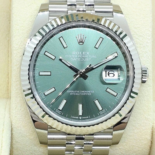 Pre-Owned Rolex Datejust 126334 Mint Green