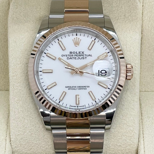Pre-Owned Rolex Datejust 36 126231 White