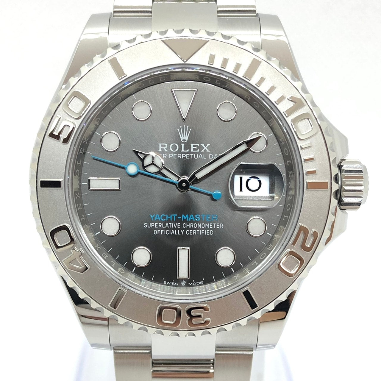 プレオウンド ロレックス ヨットマスター 126622 オイスターブレスレット ダークロジウム 40mm