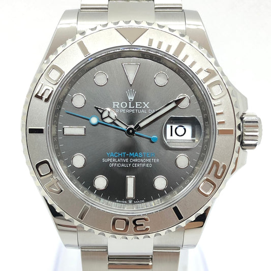Pre-Owned Rolex Yachtmaster 126622 Oyster Bracelet Dark Rodium 40mm