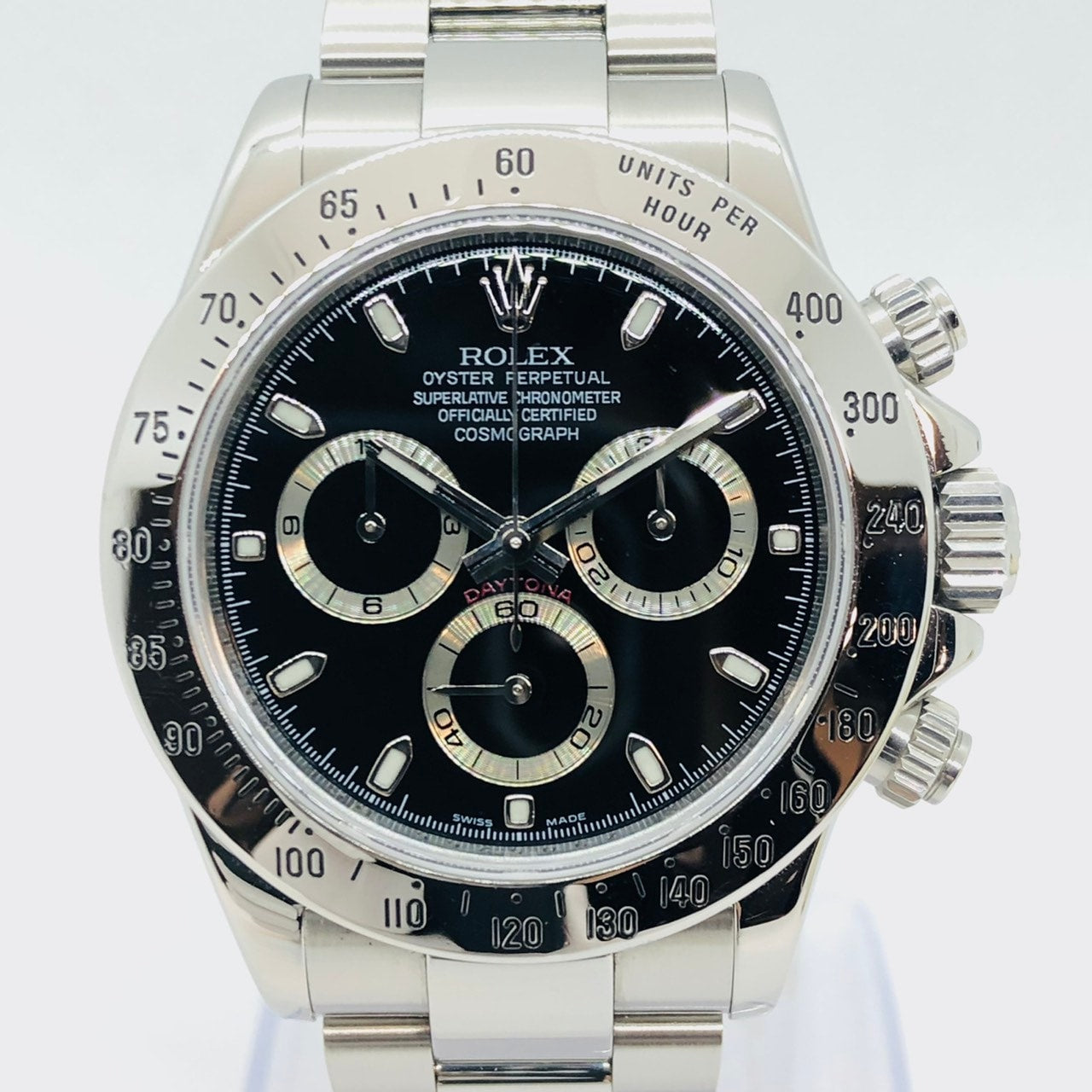 Pre-Owned Rolex Cosmograph Daytona 116520 Black 2008 Gallery No. Z