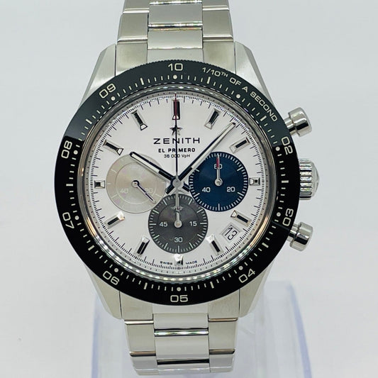 Pre-Owned Zenith Chronomaster Sport 03.3100.3600/69.M3100 White 41mm