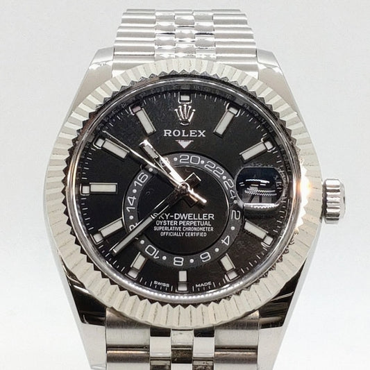 Pre-Owned Rolex Sky Dweller 326934 Bright Black