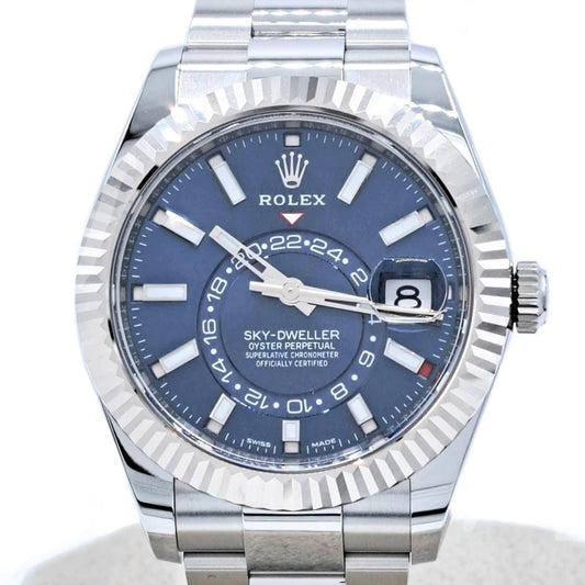 Pre-Owned Rolex Sky Dweller 326934 Bright Blue